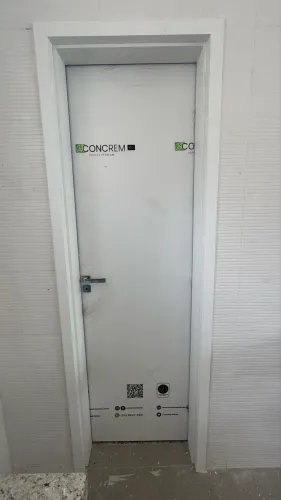 Porta Concrem Lacca Branco