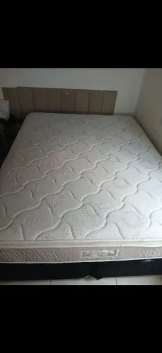 O colchão tenhe 11 meses de uso eu comprei mais não me adaptei com ele 