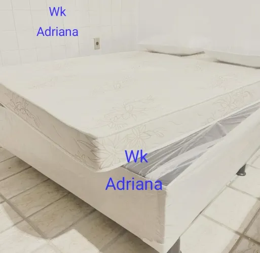 Cama casal base+colchão novo direto de fabrica.