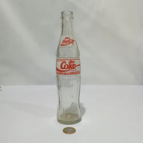 Garrafa de coca cola antiga 