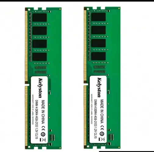 Par Memórias ram 8gb ddr4 2133mhz