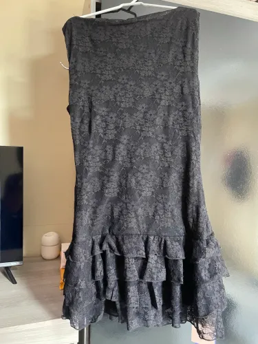 Vestido da shein de renda preto