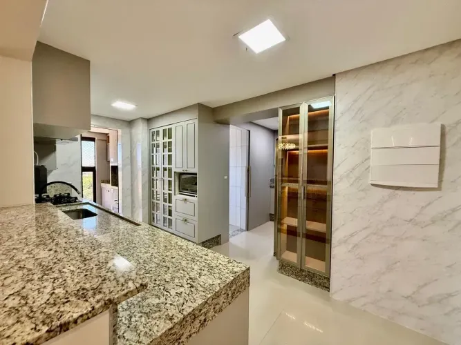Belíssimo Apto de 134 m2 no Green Life - Nascente - Vista pro Lazer e Via Park