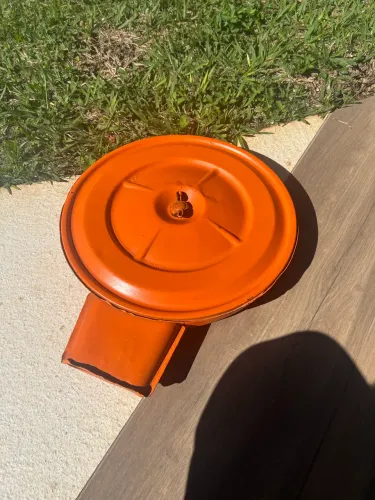 Caixa de Filtro de ar para opala 6cc com borracha e braçadeira original