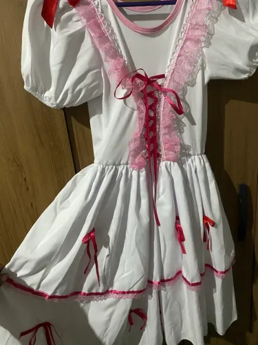 Vestido de noivinha caipira