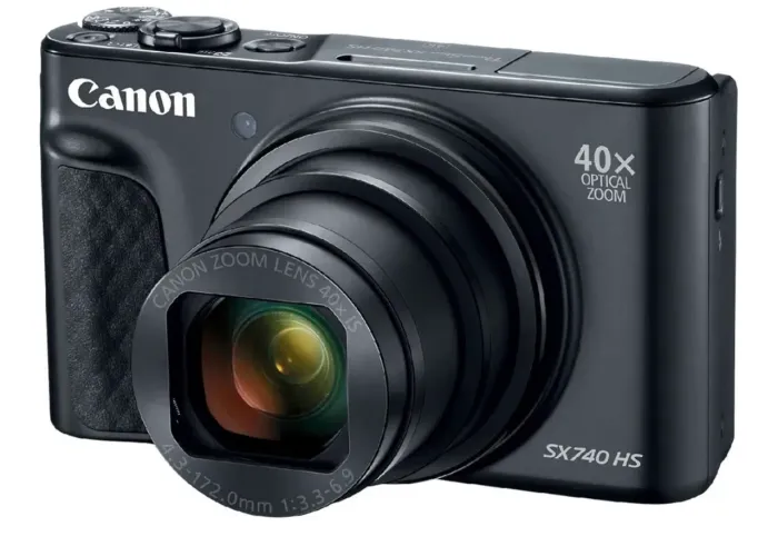 Câmera cânon sx740 hs
