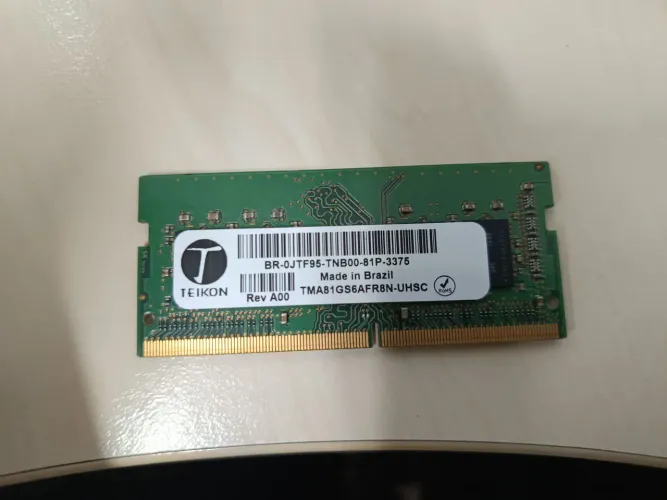 Memória ram ddr4 8gb 2400hz