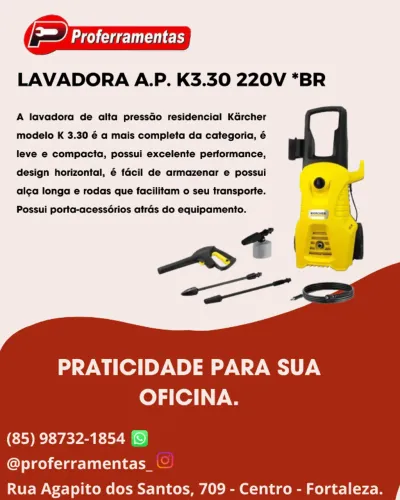 Lavadora de Alta Pressão K 3.30 Karcher