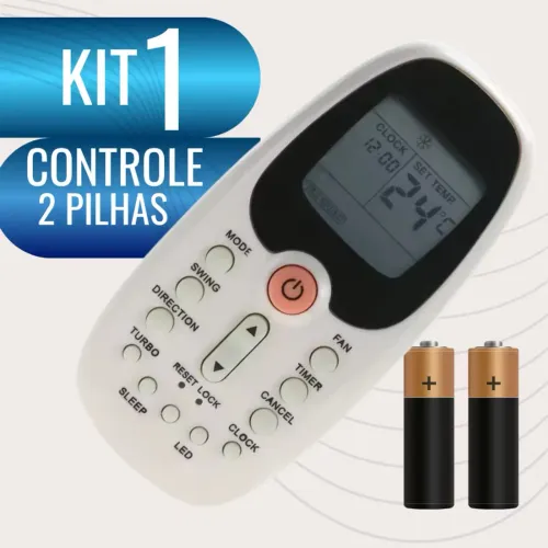 Controle Remoto Para Ar Condicionado Midea Comfee Komeco