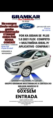 Ford KA+ Sedan 1.0 Tivct Flex 4P 2021