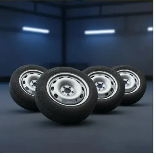 Rodas Aro 15 VW + Pneus (Furação 5x100) - Fox Golf Audi - parcelo em até 12x 