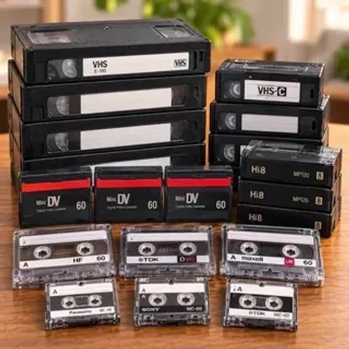DIGITALIZO FITAS (Hi8 e MiniDV)