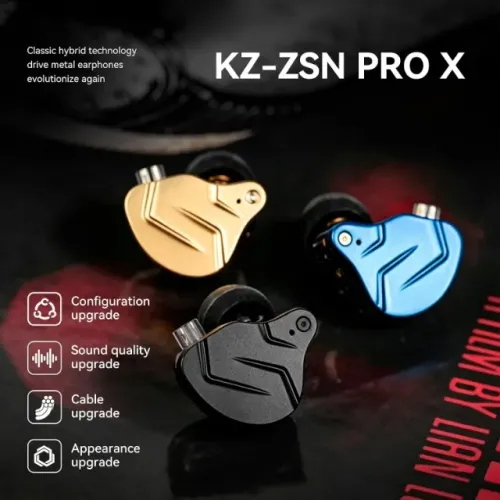 Fone Kz Zsn Pro X C/ Microfone (Lacrado)