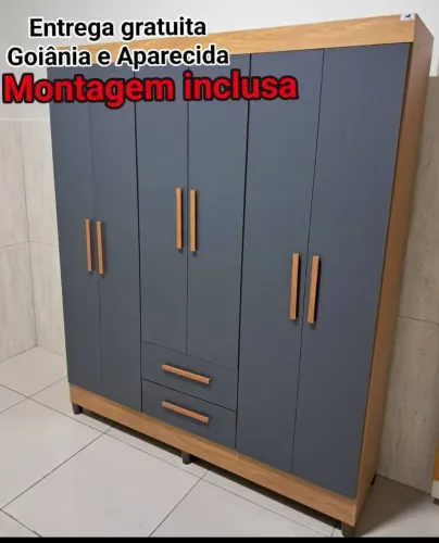 Roupeiro 6 portas Lite
