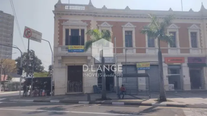 Salão comercial para locação no bairro Centro em Campinas
