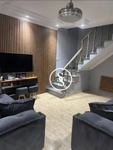 Sobrado com 3 dormitórios à venda, 137 m² por R$ 490.000,00 - Cooperativa - São Bernardo d