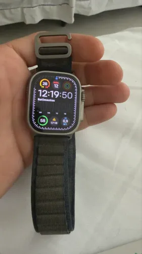 Applewatch ultra 49mm completo titânio