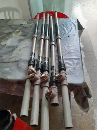 Antena dual band flower pot VHF e UHF