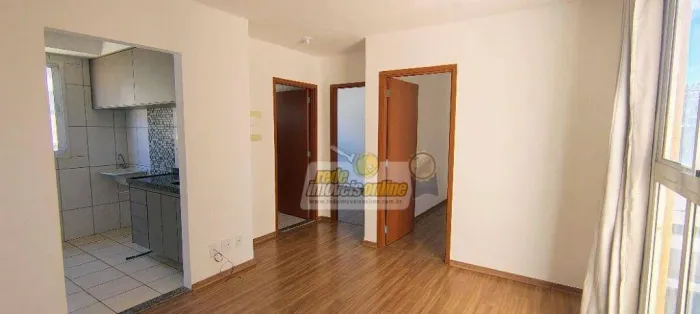 Apartamento com 2 dormitórios para alugar, 49 m² por R$ 1.207,29/mês - Fabrício - Uberaba/