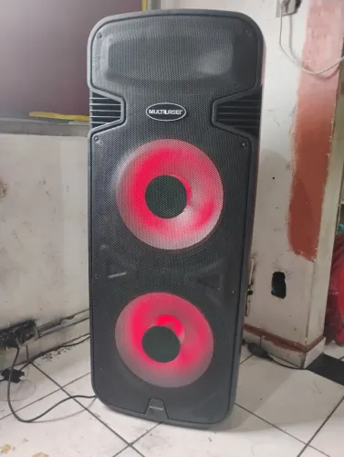 Caixa amplificada grande duplo 15 potente