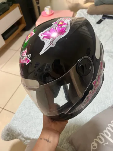 Capacete + colete infantil