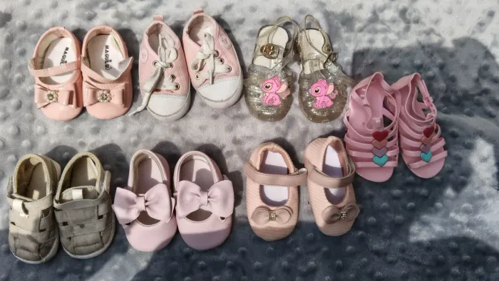 Sapatinhos para bebê menina