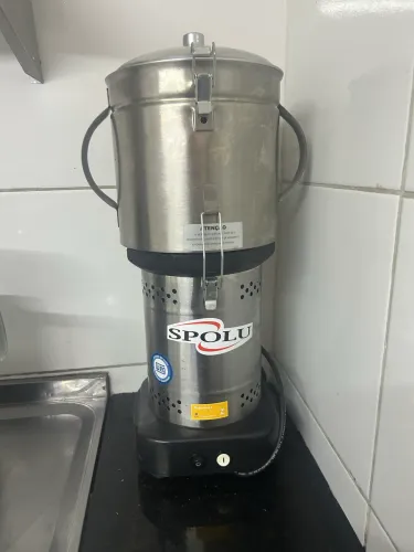 Centrífuga Industrial de Sucos Spolu em Inox?
