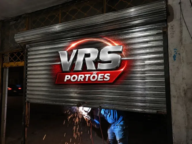 Fabricação de portão e porta de enrolar 