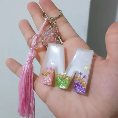Chaveiro personalizado Alfabeto 