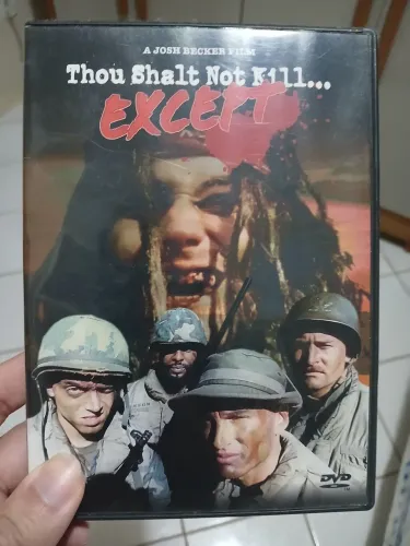 Dvd thou shalt not kill except filme obscuro importado com sam raimi do evil dead