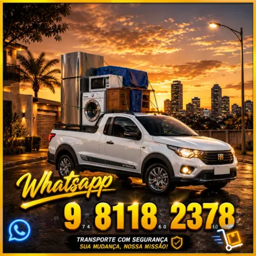 Frete geladeira cama ar condicionado frigobar sofá mesa fogão moto levamos em geral