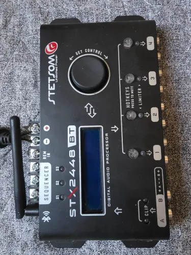 Processador de som STETSOM STX2448 versão bluetooth