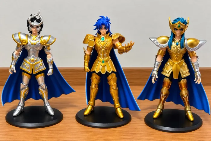 Action figure Sant seiya - Saga/Camus/ shura