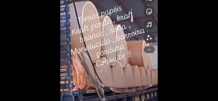 Papéis para fábricacao de sacos etc !!