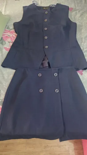 Conjunto alfaiataria azul marinho M