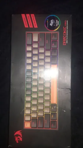  Teclado Mecânico Redragon Draconic Pro K530 RGB 60%