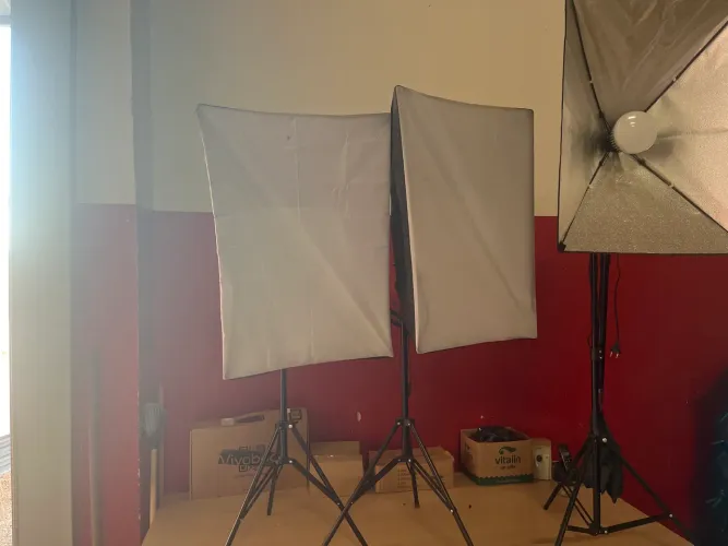 Kit estúdio fotográfico 