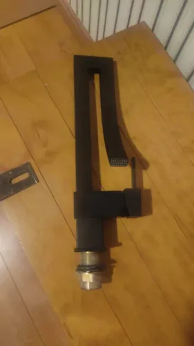 Torneira Lavabo Banheiro Monocomando Preto Luxo Brinovar