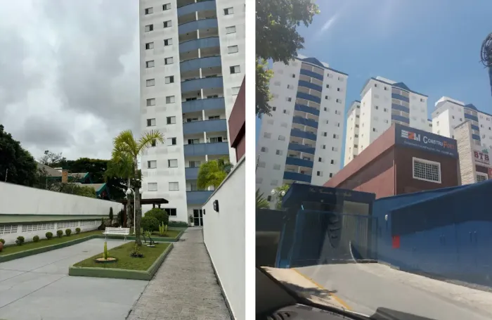 Vila Ema- Apto venda, 54 m2, 2 quartos (armário), 1 banh(box vidro), 1 vg grg cob, sacada,