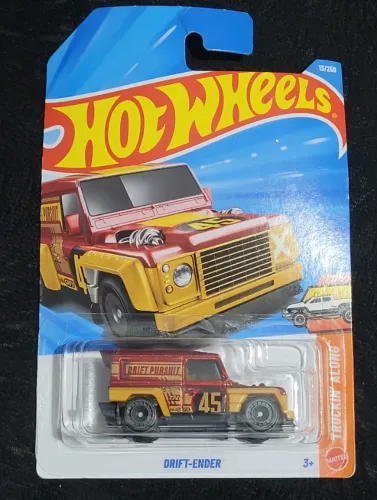 Hot Wheels Drift-Ender - Super Treasure Hunt T-Hunt TH$ STH 2026 - Carrinho Miniatura 1/64