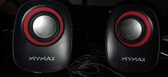 Caixa De Som Usb 6w Rms Mymax Vermelho