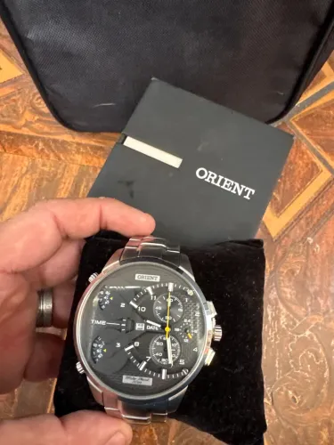 Relógio oriente comprado na bemol