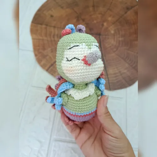 Passarinho de amigurumi