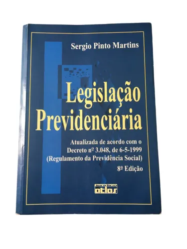 Livro Legislação Previdenciária 317 págs