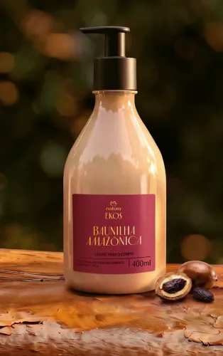 Creme Desodorante Hidratante para o Corpo Ekos Baunilha Amazônica 400ml