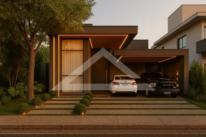 Casa térrea à venda no Condomínio Buona Vita Ribeirão Preto, próximo ao Shopping Iguatemi 