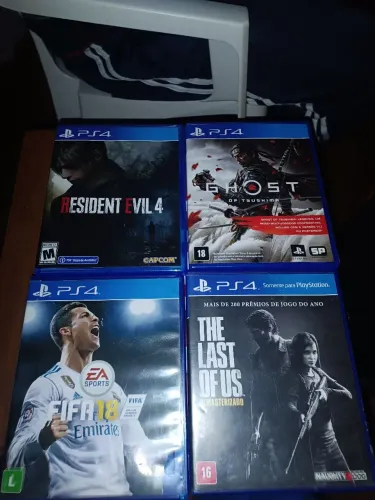 JOGOS PARA TROCA (SO ACEITO PS4)