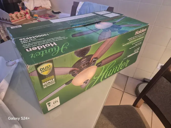 Ventilador teto americano...