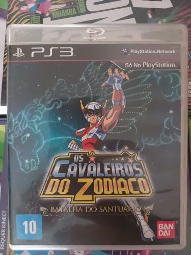 Jogo ps3 cavaleiros do Zodíaco a batalha santuário