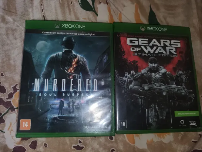 Vendo esses dois jogos de XBOX ONE